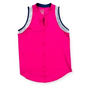 NEW Lucky In Love Tank Top Women's XS Pink Athletic Tennis Golf Gym Lightweight